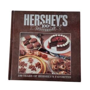 Hersheys 100th Anniversary Cookbook 1994 Vintage Chocolate Recipe Book Hardcover